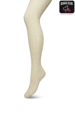 Bonnie Doon Strumpfhose "Sand Mele" Gr. 38-40/Medium, 80%Bio-Baumwolle, Einfarbig
