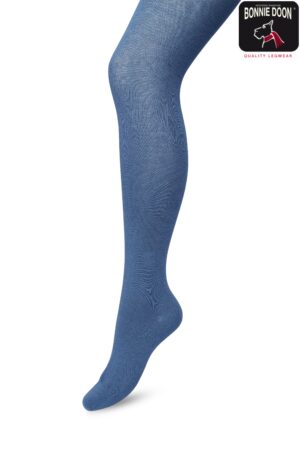 Bonnie Doon Strumpfhose "Bering Sea" Gr. 38-40/Medium, 80%Bio-Baumwolle, Einfarbig