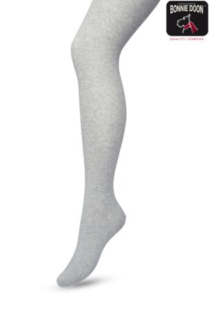Bonnie Doon Strumpfhose "Light Grey" Gr. 42-44/X-Large, 80%Bio-Baumwolle, Einfarbig