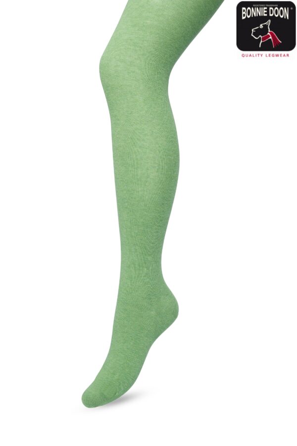 Bonnie Doon Strumpfhose "Loden Frost" Gr. 42-44/X-Large, 80%Bio-Baumwolle, Einfarbig