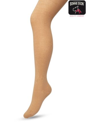 Bonnie Doon Strumpfhose "Macaroon" Gr. 38-40/Medium, 80%Bio-Baumwolle, Einfarbig