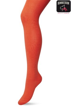 Bonnie Doon Strumpfhose "Poinciana" Gr. 38-40/Medium, 80%Bio-Baumwolle, Einfarbig