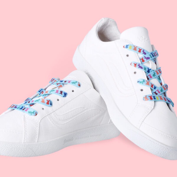Unabux Schnürsenkel-Lovely Shoes Laces "Little Klopfer" Einheitsgröße , 100 cm